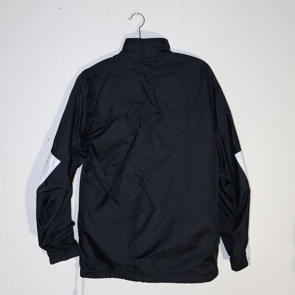 Nike Norton Windbreaker Jacket Black/White – Men’s L – Vintage Style - Picture 3 of 9